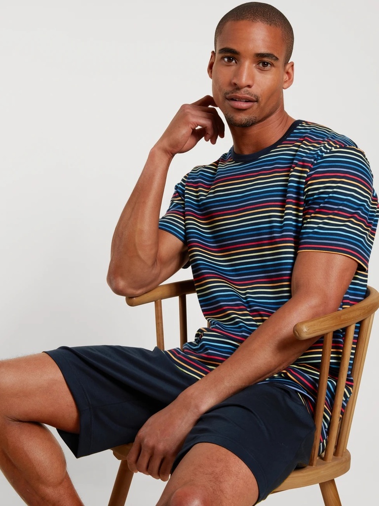 Pyjama Short Homme CALIDA "Love Capsule" 41488 - Dark Sapphire 479 (S)