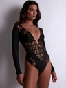Body longues Manches AUBADE "My Desire" 1C86-2 - Noir Secret Date SEDA