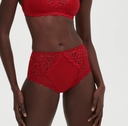 Culotte Taille Haute SIMONE PERELE "Caresse" 12A770 - Rouge Tango 435