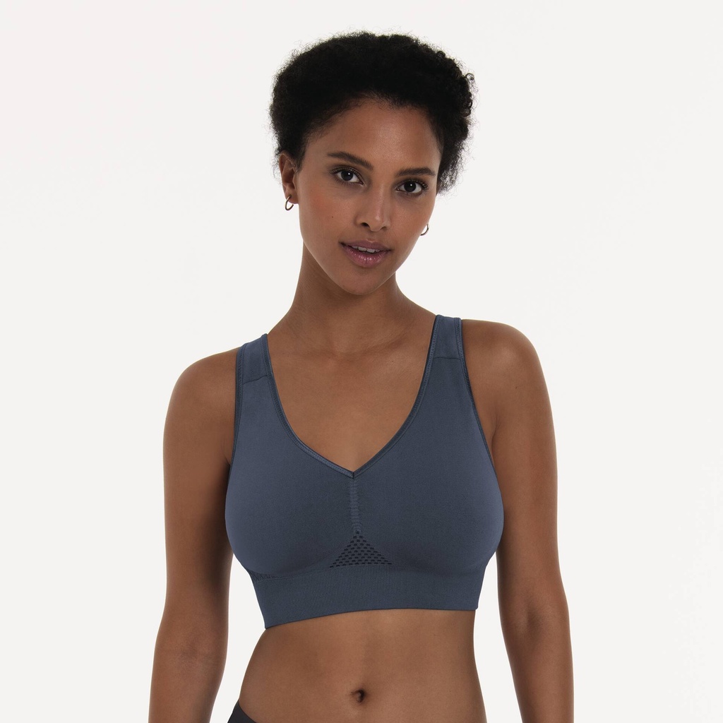 Brassière pour prothèses sans coutures ANITA CARE "Lotta" 5769X - Gris Obscur 469