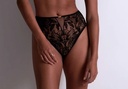 Culotte Taille Haute AUBADE "Coeur à Corps" 1B24 - Noir