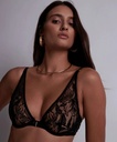 Soutien-gorge Triangle Armaturé AUBADE "Coeur à Corps" 1BN12 - Noir (85, B)