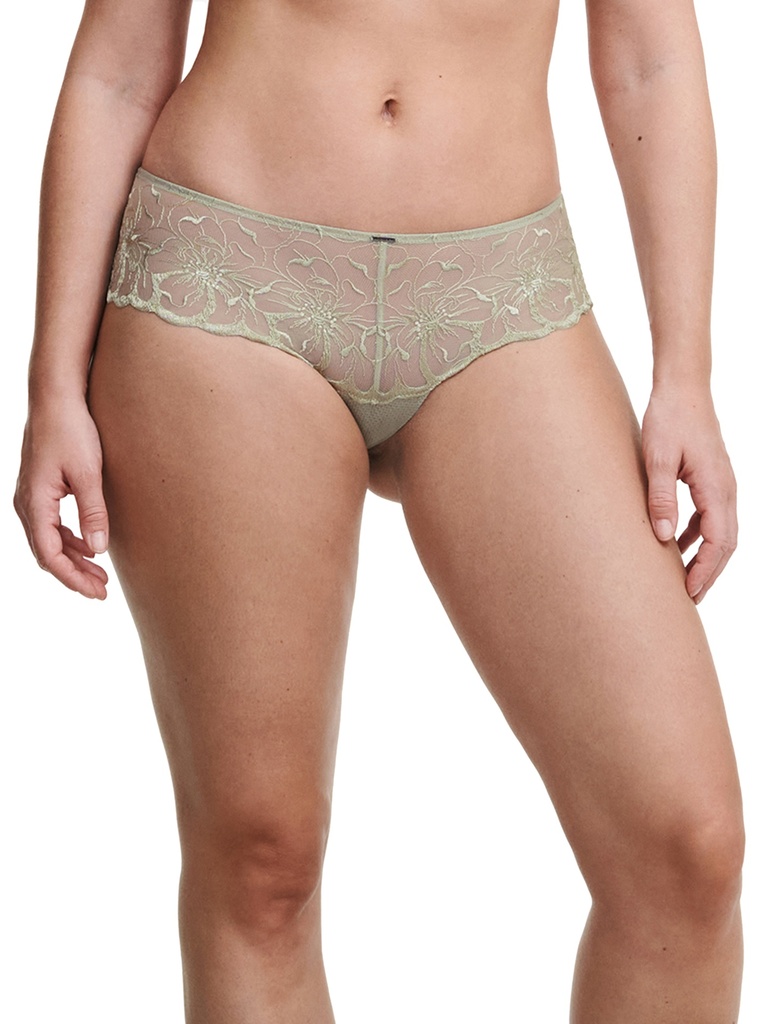Shorty CHANTELLE "Fleurs" C12M40 - Vert Thé 0TM