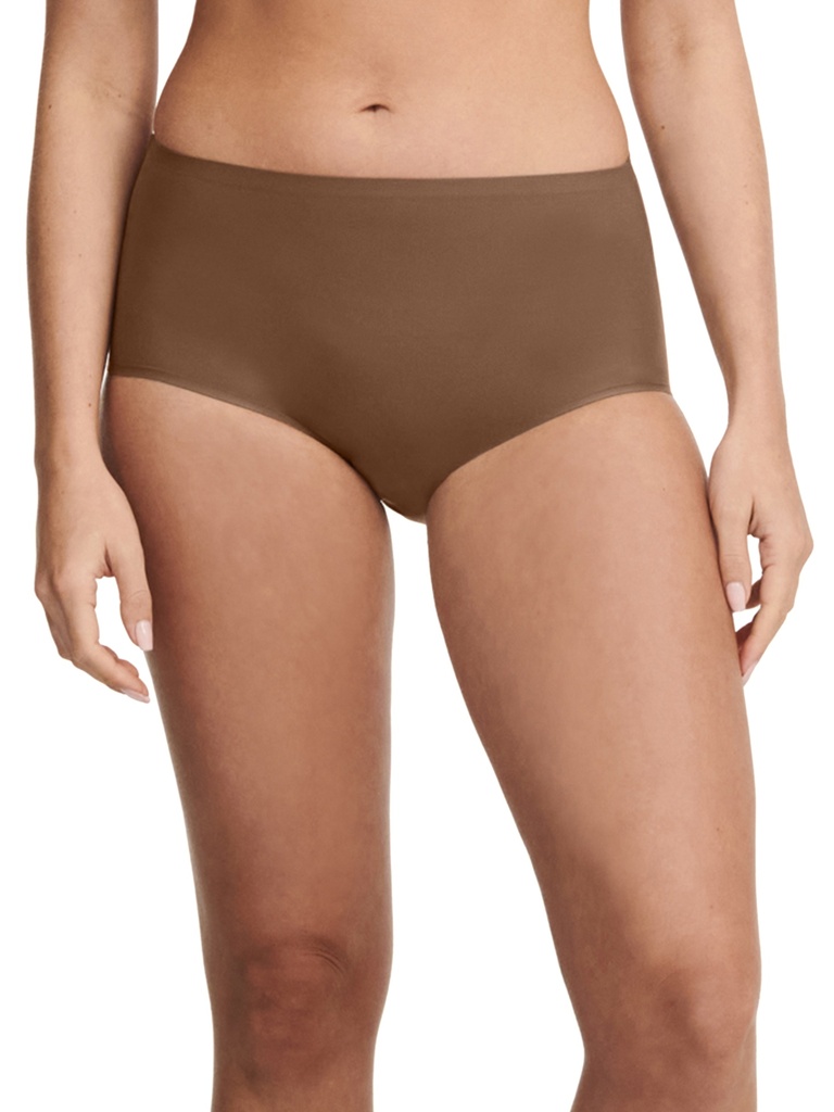 Culotte taille haute invisible TU CHANTELLE "SoftStretch" C26470 - Cocoa 02E