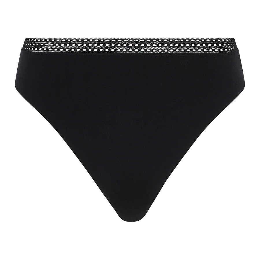 Tanga LOU "Caresse" 01350 - Noir 030 (38)