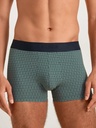 Boxer homme fantaisie coton CALIDA "Grafic Cotton" 26583 - Dark Glen 549
