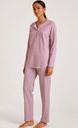Pyjama dame longues manches CALIDA "Midnight Dreams" 42253 - Mauve Shadow 312