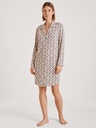 Chemise de nuit dame boutonnée longues manches CALIDA "Favourites Seduction" 31228 - Light Macadamia 821