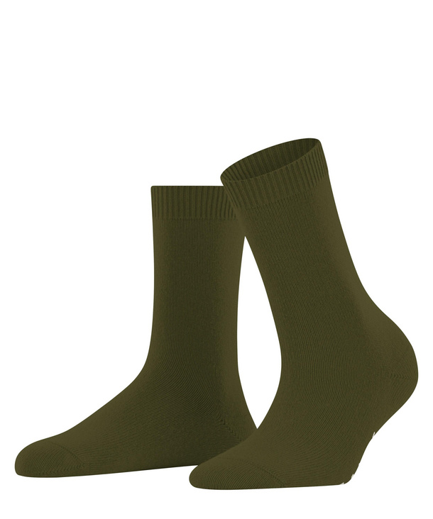 Chaussettes laine&cachemire dame FALKE "Cosy Wool" 47548 - Artichoke 7436