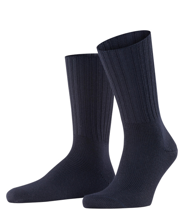 Chaussettes Hommes Laine FALKE "Nelson" 14497 - Dark Navy 6370