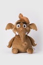 Peluche en velours 50cm WOODY "Mammouth" 232-10-GTO - Brun 010