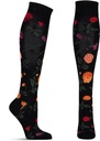 Chaussette dame 3/4 CRONERT "Prairie" 46459 - Noir 2600 (35/38)