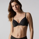 Soutien-gorge avec armatures LOU "Caresse" 4B350 - Kaki 059