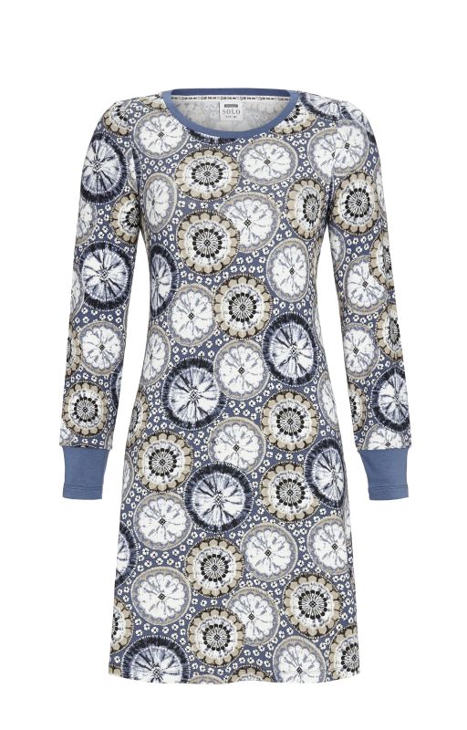 Chemise de nuit RINGELLA "Qualité Ultra Douillette" 3538008 - Bleu Indigo 212 (38)