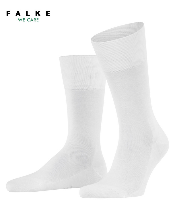 Chaussettes Homme 100% fil d'écosse FALKE "Tiago" 14792 - Blanc 2000