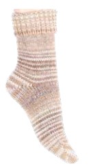 Chaussettes femme 50%laine CRONERT 15402 - Beige Mix 2745