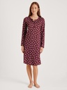 Chemise de nuit dame 100cm en 100% coton CALIDA "Lovely Nights" 37156 - English Red 169