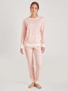 Pyjama long dame CALIDA "Midsummer dreams" 42754 - Pearl blu 072