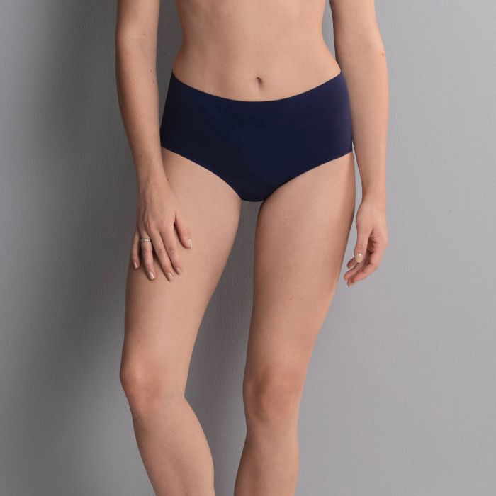 Slip invisible taille haute ANITA "Essentials" 1343 - Bleu Marine 380