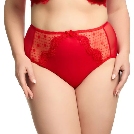 Culotte haute DITA VON TEESE "Vedette" D25024 - Flame