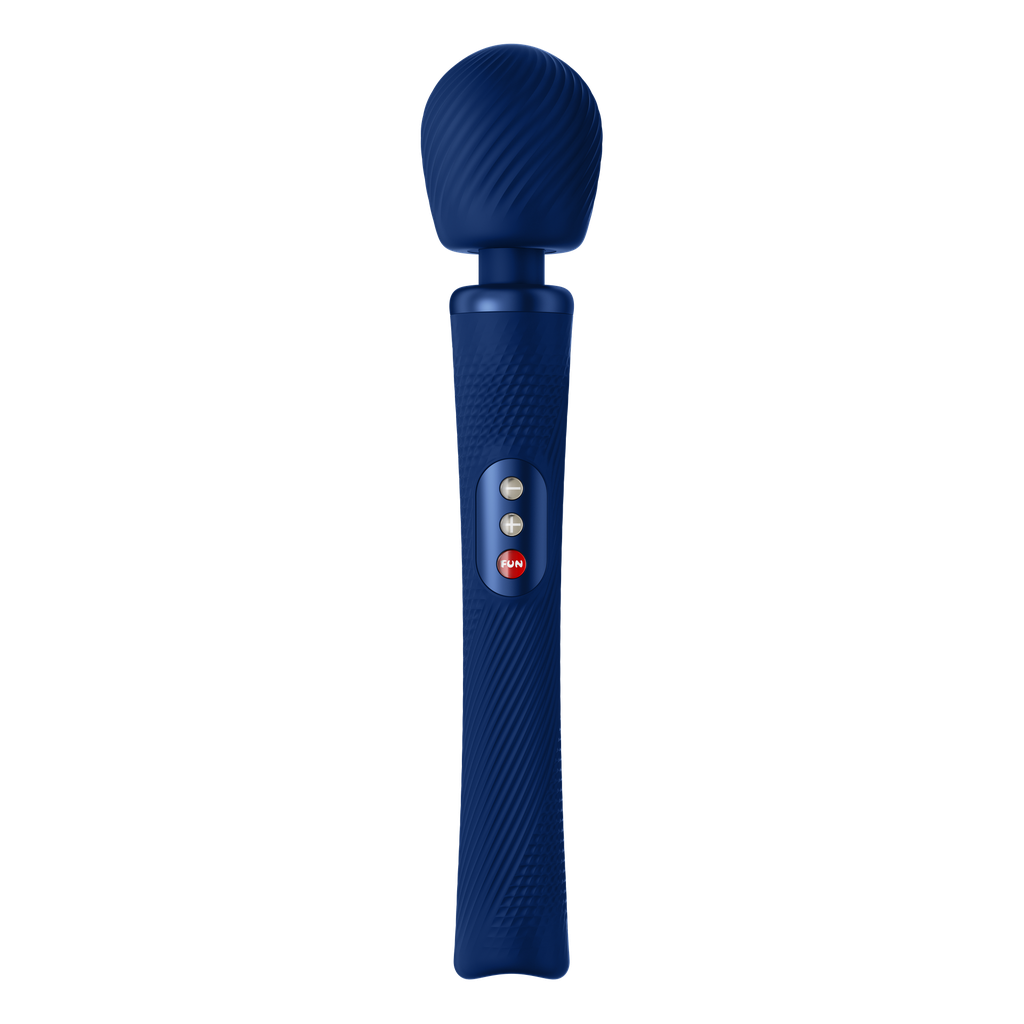 Baguette de massage corps & clitoris rechargeable FUN FACTORY "Vim Massager" - Bleu