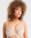 Soutien-gorge armatures en 3 parties emboitant LOUISA BRACQ "Julia" 477-01 - Chair CHR