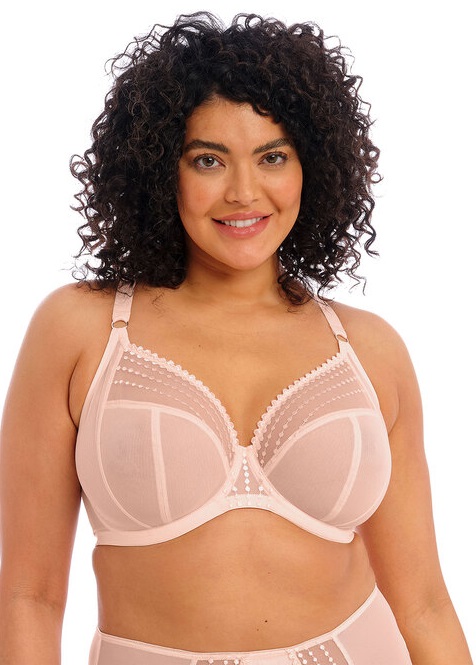 Soutien-gorge armatures plongeant spécial poches profondes ELOMI "Matilda" EL8900 - Pearl Blush PLH