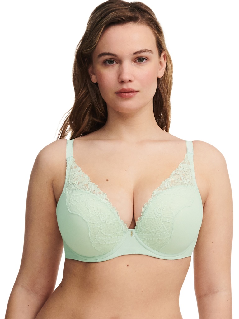 Soutien-gorge à coques CHANTELLE "Orangerie Dream" C17Q20 - Vert d'Eau 00E
