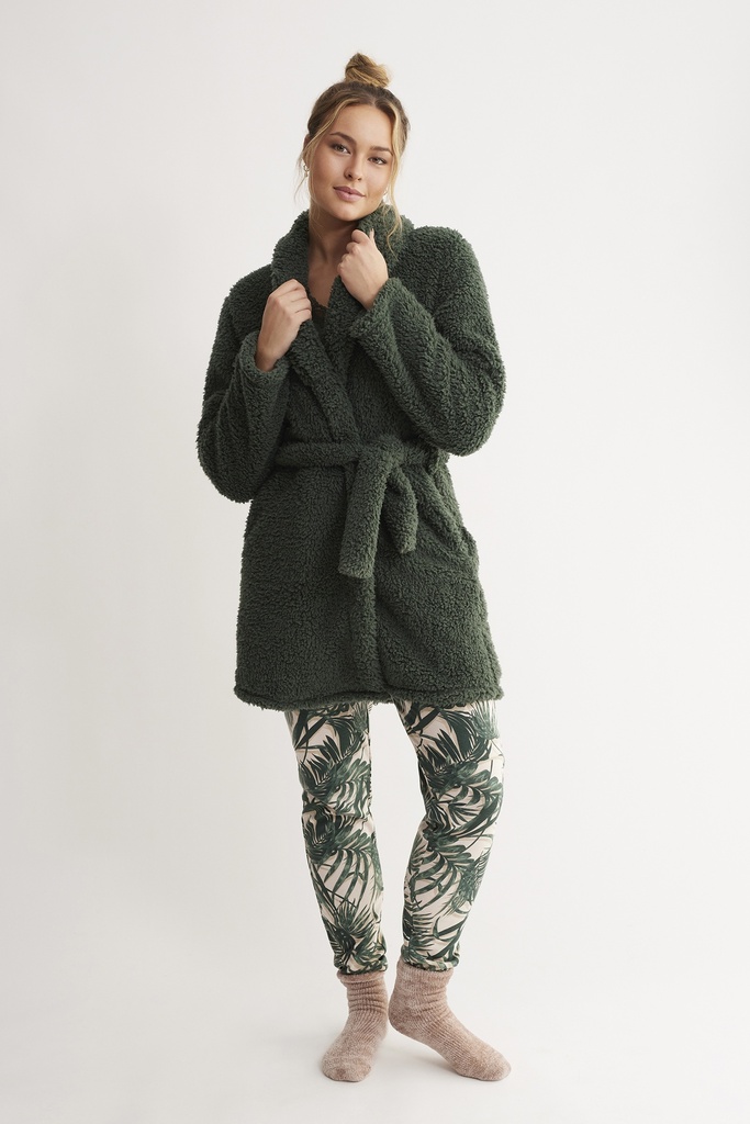 Peignoir polar PROMISE N16822 - Vert fuverdeo 9