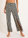 Pantalon fendu sur le devant BANANA MOON "Stefa Sarong" - Noir LRZ01