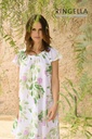 Chemise de nuit manches courtes RINGELLA "Grande Légèreté" 4216047 - Vert 535