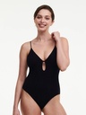 Maillot sans armature plongeant CHANTELLE "Swim One Size" C12VUA - Noir 011