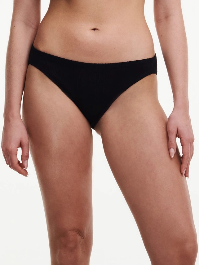 Bas de Bikini Slip classic CHANTELLE "Swim One Size" C12VA0 - Noir 011