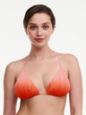 Haut de Bikini triangle CHANTELLE "Swim One Size" C12VQF - Orange Tie and Dye 0XS (XS/S)