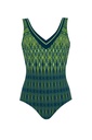 Maillot amincissant SUNFLAIR 22147 - Vert 75