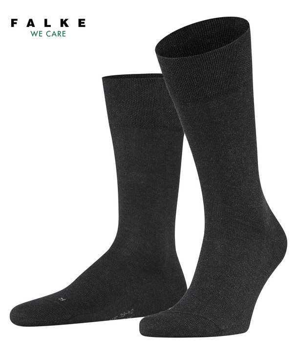 Chaussettes Hommes sans élastique FALKE "Sensitive London"14719 - Anthra Mel 3080 (39/42)