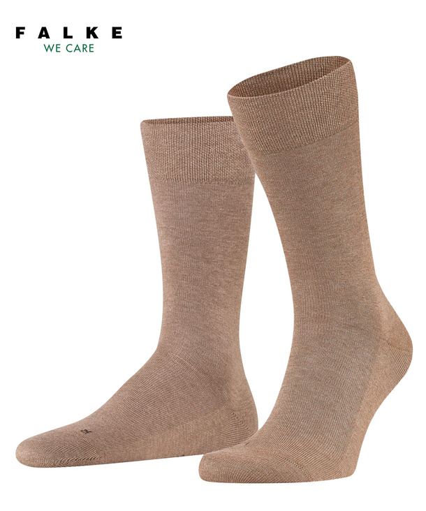 Chaussettes Hommes sans élastique FALKE "Sensitive London"14719 - Nutmeg Mel 5410 (39/42)