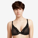 Soutien-gorge avec armatures plongeant PASSIONATA "Brooklyn" T715 - Noir 007