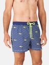 Short de bain ARTHUR "Brodé Requin" BBI - Marine SHAKE24