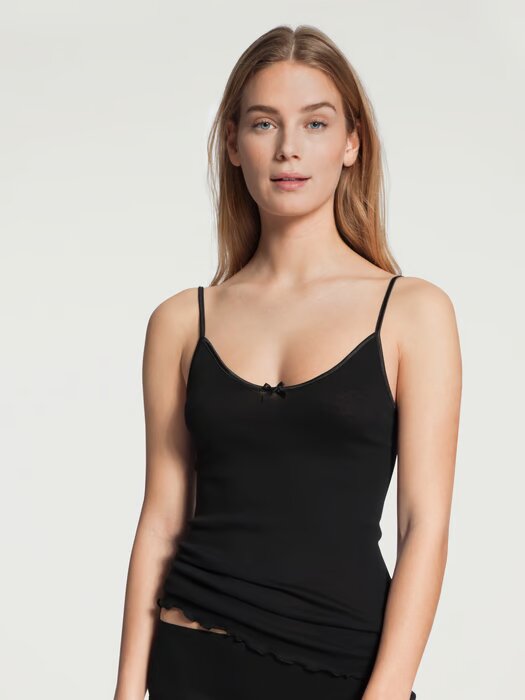Top fines bretelles CALIDA "Light" 13102 - Noir 992 (XS)