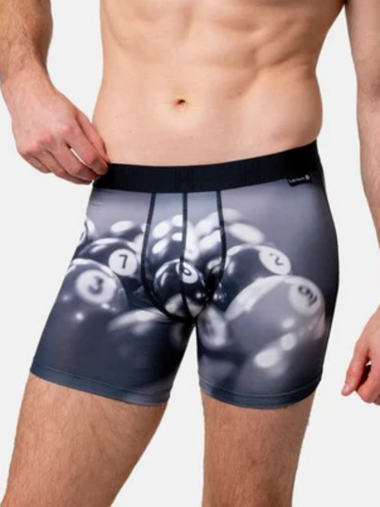 Boxer homme avec maintien intérieur LOIC HENRY "Identity" KBI076X - Snooker (M)