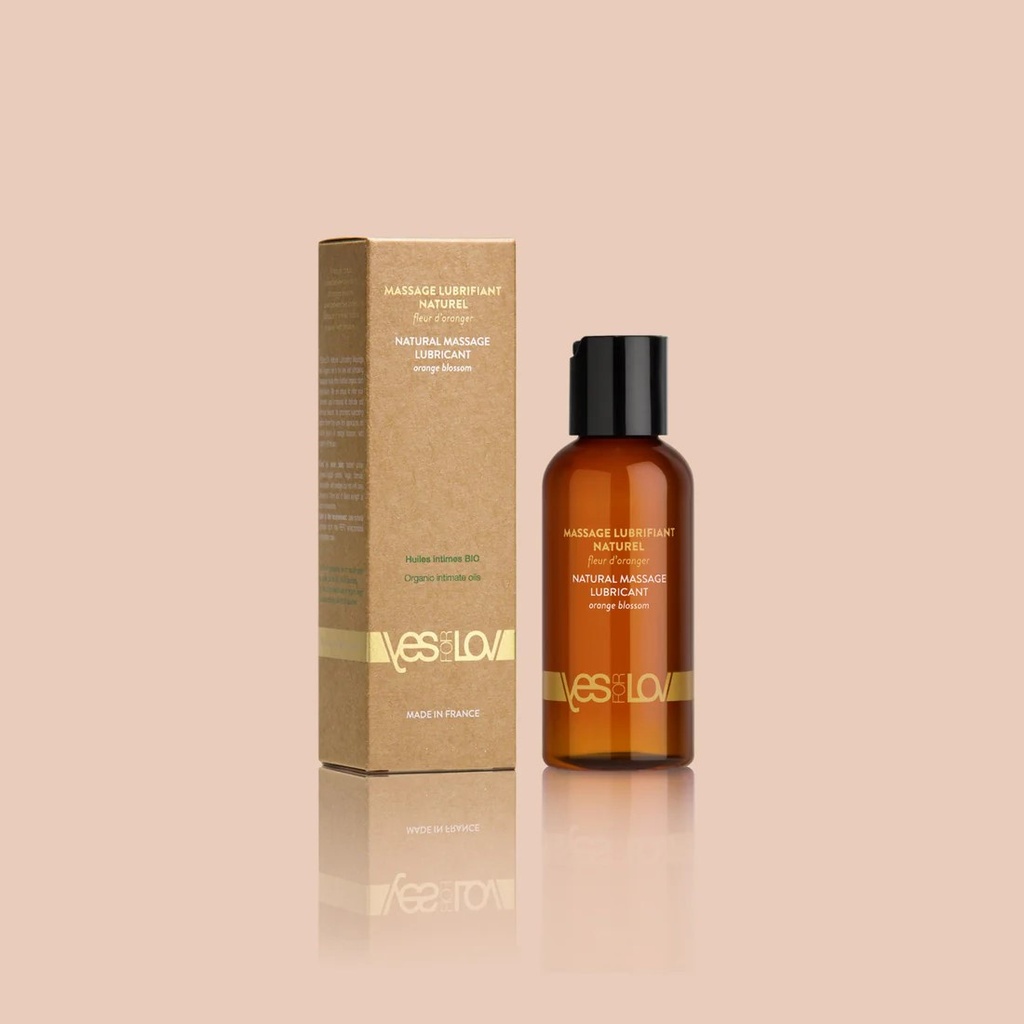 Lubrifiant naturel bio YES FOR LOVE "Fleur d'Oranger" YFL01B44 - 100ml