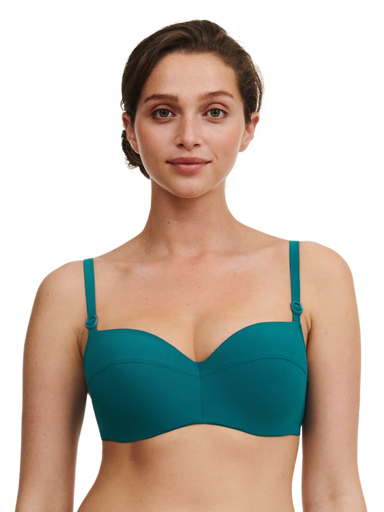 Haut de Bikini corbeille CHANTELLE "Celestial" C12T50 - Bleu Vert 0XP