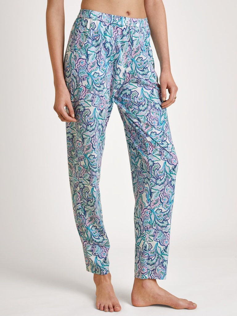 Pantalon dame homewear CALIDA "Favourites Energy" 29955 - Blue Topaz 565