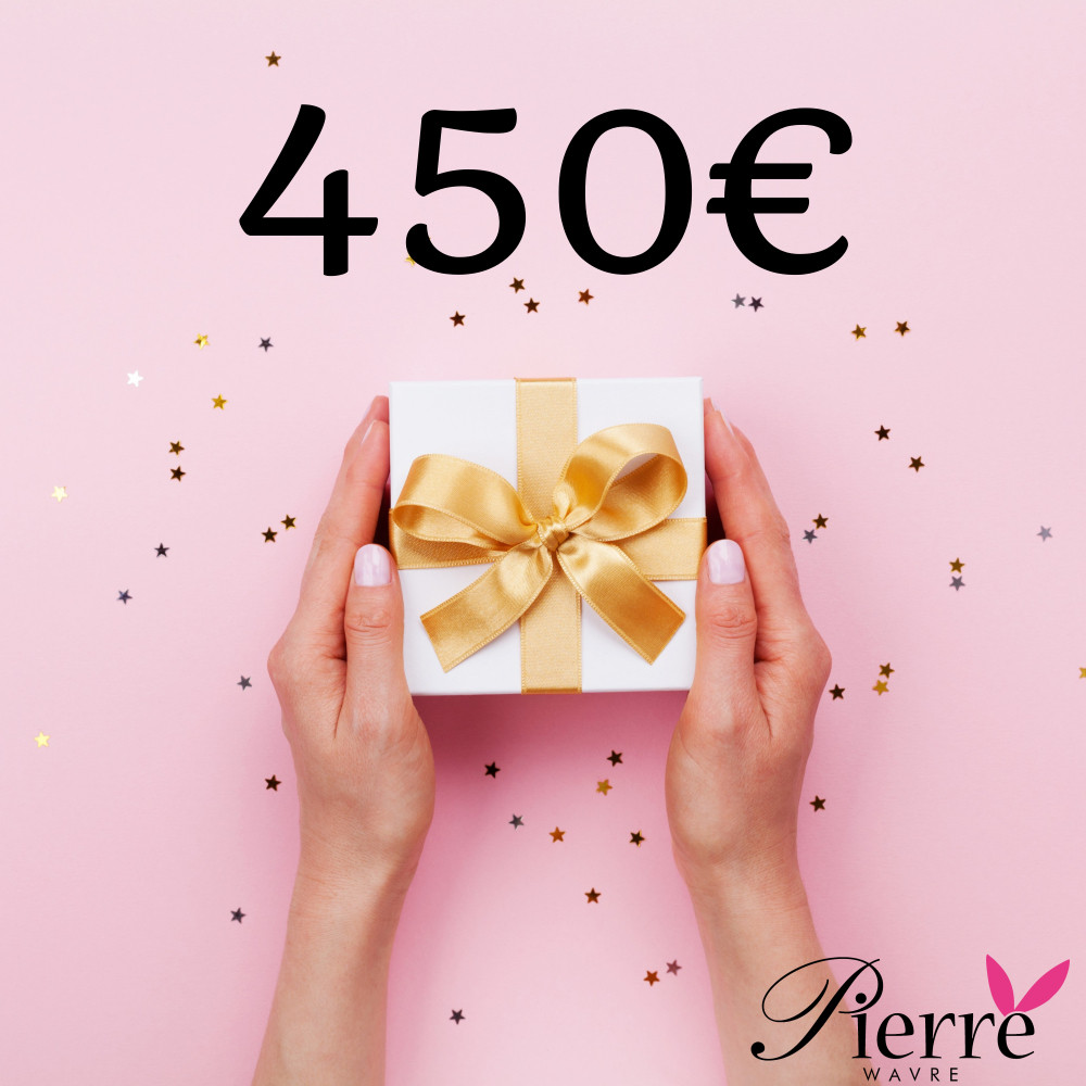 Chèque cadeau 450€
