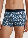 Boxer homme fantaisie 94% coton CALIDA "Cotton Code Design" 26980 - Niagara Blue 375