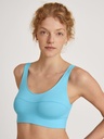 Brassière en coton CALIDA "Elastic" 02138 - Blue topaz 565