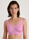 Brassière en coton CALIDA "Elastic" 02138 - Bubble Gum Pink 119