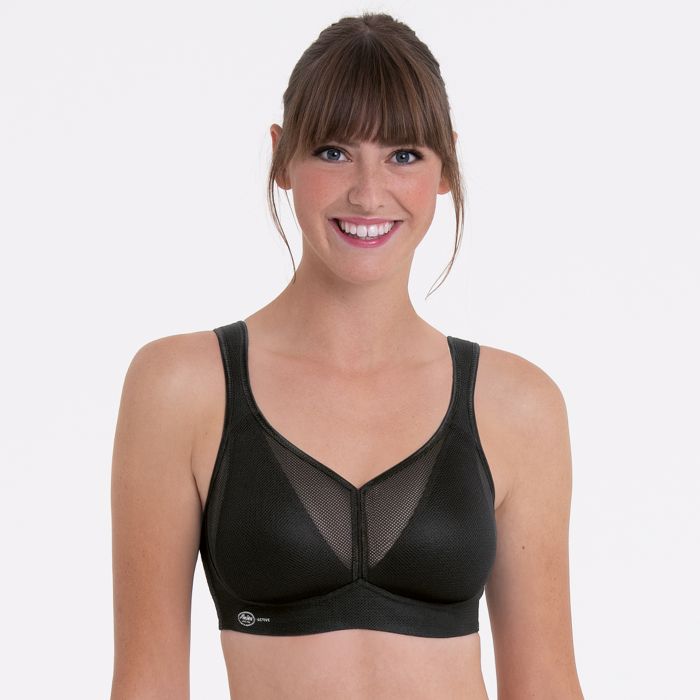 Soutien-gorge de sport à coques sans armatures ANITA ACTIVE Maximum Support "Air control deltapad" 5544 - Noir 001