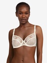 Soutien-gorge armatures en 3 parties enveloppant CHANTELLE "Champs Elysées" C26010 - Ivoire 035
